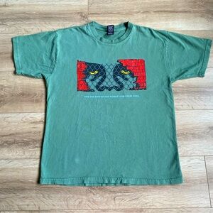 Vintage Obey T-shirt men’s large It’s the end of the world and I feel fine
